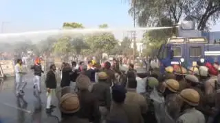 Lathicharge on Punjab Youth Congress, President Amarpreet Lally and other Ob's Injured