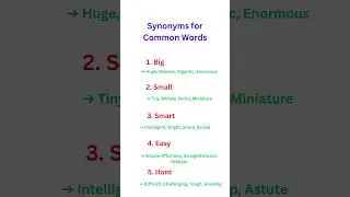 Surprising Synonyms for Common Words You Use Daily