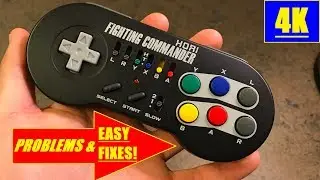 Hori Fighting Commander SNES Classic Edition PROBLEMS & FIXES 4K