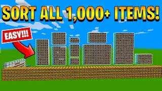 How to Organize *ALL* ITEMS & BLOCKS in 1.16 Minecraft & in Bedrock!