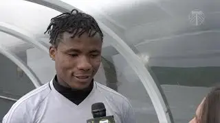 Timbers Training | Alvas Powell discusses the upcoming match with Vancouver
