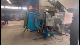 garbage can dumper/garbage can elevator machone/trash bin dumper machine