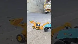 😱JCB Excavator VS Swaraj 644 Tractor RC remote control JCB VS tractor Unboxing testing Review 😱🔥#jcb