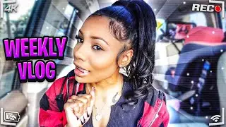 WEEKLY VLOG: TRAVEL | TEYANA TAYLOR CONCERT | CLIENTS | + GOOD EATS | KENSSSY