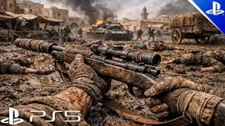 One Soldier Left Standing in the Ruins of War — World War II - Immersive Graphics [PS5 4K]