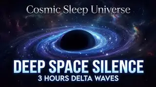 3 Hours Deep Space Sleep Music 🌌 Delta Waves for Insomnia & Healing | Black Screen (3시간 심우주 수면음악)