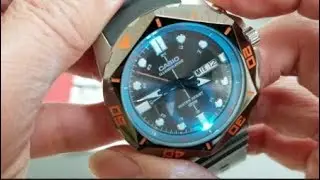 Как заменить две батарейки в CASIO Illuminator 5375 MTD-1080! 11 18 18!