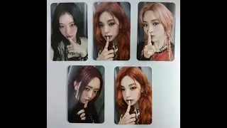 unboxing ITZY Born to Be album standard versions, limited version and nemoz version (blue)