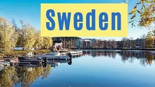 Virtual walk around Piteå, Sweden, October 25