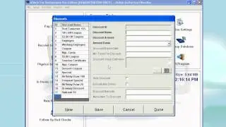 Aldelo Point of Sale Tutorial - How to Create a Discount Rate