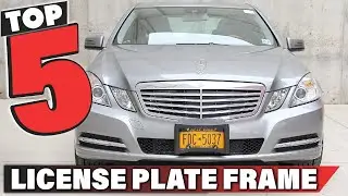 Top 5 Best License Plate Frames For Car (2024)