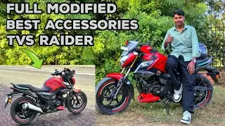 Tvs Raider 125 Best Full Modified Accessories 😍