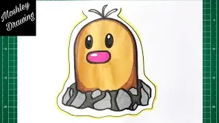 How to Draw Diglett - Pokemon