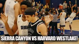 BRANDON MCCOY JR IS A PROBLEM! 😱 Sierra Canyon vs Harvard Westlake | Full Highlights