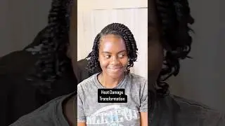 Two Strand Twist Heat damage transformation