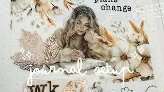 Настройте мой еженедельный журнал вместе со мной | Уютная музыка Lofi | Блокнот Muji формата A5 #...