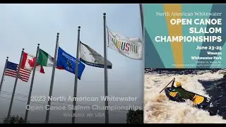 Wausau Whitewater - 2023 North American Whitewater Open Canoe Slalom Championships