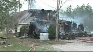 030809 HOUSE FIRE WITH BURN VICTIMS IN TARKINGTON/CLEVELAND, TEXAS