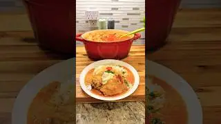 Chicken Paprikash (paprik&aacute;s csirke) - Hungarian chicken stew #cooking #recipe #stew #papryka