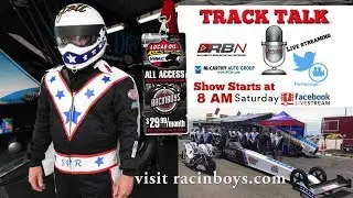 RacinBoys with NHRA drivers Jim Campbell, Scott Palmer, and Tim Wilkerson