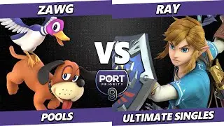 Port Priority 9 - Zawg (Duck Hunt) Vs. Ray (Link) Smash Ultimate - SSBU