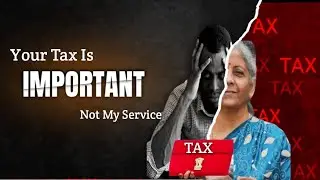 your Tax is Important not my servicel The Reality of the Budget