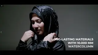 Aslihan Series Raincoat in Detail (Jas Hujan Wanita Terbaik)