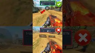 💯 Best 1-Tap Weapon Switch Settings in CODM BR 🔥Codm Settings Tutorial 😎 #shorts #codmbr #codmiphone