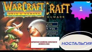WARCRAFT (1994)  #1 ФЕРМЕРСКОЕ ХОЗЯЙСТВО.ОКРЕСТНОСТИ ВЕЛИКОГО СТАНА