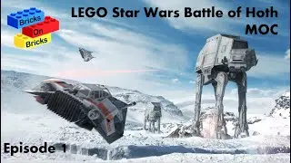 Lego Battle of Hoth MOC Episode 1