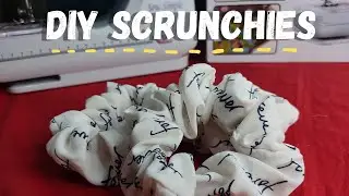 DIY Scrunchies | Step by Step (tagalog) tutorial