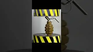 Hydraulic press on a F 1 Grenade