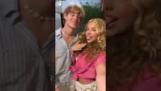 Aaliyah with  Landon on Tiktok 💬  #buildingtheband #szn4
