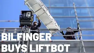 Bilfinger receive their first robot LIFTBOT from KEWAZO