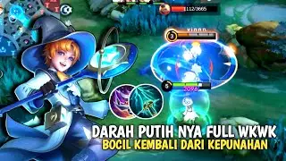 HYPER MAGE TERBAIK! INI DIA CARA MAIN HARLEY BUAT FREDRIN TRAUMA | BUILD TOP 1 GLOBAL HARLEY MLBB