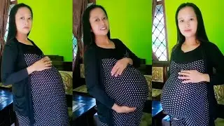Hamil kembar | besar dan lonjong