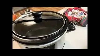 Hamilton Beach Portable 6 Quart Set & Forget Digital Programmable Slow Cooker with Lid Lock
