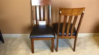 Ashley Signature Design Ralene D594-01Rake Back Brown Dining Chair