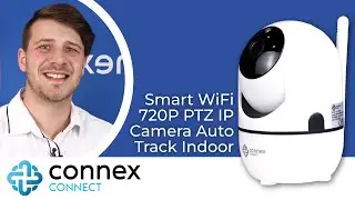 Smart WiFi 720P PTZ IP Camera Auto track Indoor