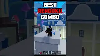 Best Rengoku One Shot Combo.. #roblox #bloxfruit #bloxfruitcombo #bloxfruits #shorts #viral #gojo