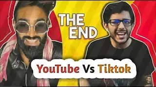 YouTube vs Tiktok 🔥🔥| THE END | carryminati vs Amir siddique | carryminati deleted video 🔥🔥😆😆