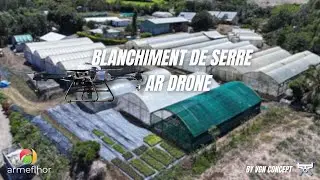 Blanchiment de serre par drone - VGN CONCEPT