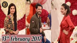 Good Morning Pakistan Guest : Bilal Qureshi & Uroosa Qureshi - 13th February 2017