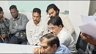 NCP S.P Party Ki Torrent Office Mein Meeting. Live, Gallinews MUMBRA