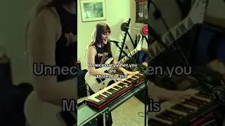 Heres a snippet of our song 'Hate in me' from our upcoming album #altmetal #piano