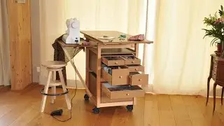 Le Meuble Couture Id&eacute;al pour les Petits Espaces : Compact, Pratique, Made in France !