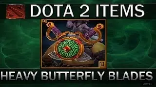 Dota 2 Items : Alchemist - Heavy Butterfly Blades Rare Review