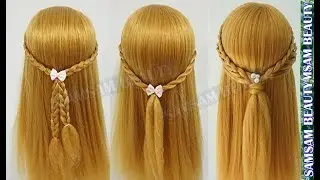 Tutoriels Coiffures queue de cheval originale 3 id&eacute;es Top Amazing Hairstyles SAMSAM BEAUTY