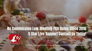 Commission Free Online Ordering For Restaurants Since 2016