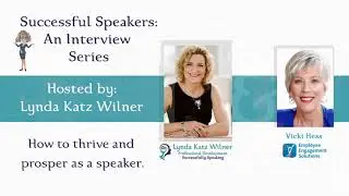 Successful Speakers: Vicki Hess talks about Virtual Presentations